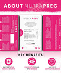 Nutra Tea NUTRAPREG - Pregnancy Tea | Morning Sickness Tea - Help Ease Nausea & Support Mothers Wellbeing - Includes Ginger Peppermint & Chamomile - 20 Enveloped Tea Bags - by - Herbal Tea
