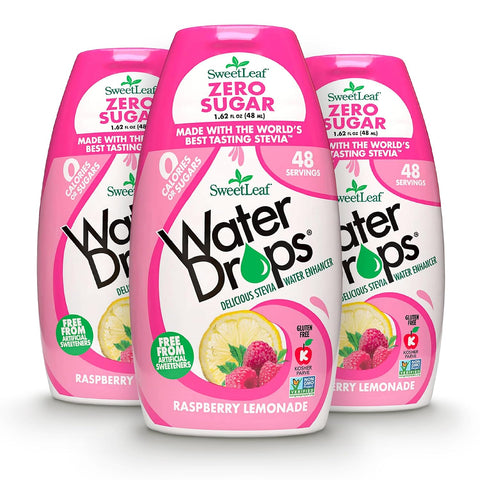 SweetLeaf Water Flavoring Drops - Stevia Water Enhancer, Sugar Free, Zero Calorie Water Additive, Contains Monk Fruit Extract, Gluten Free, Keto Friendly - Tropical Punch, 1.62 Fl Oz (Pack of 1)
