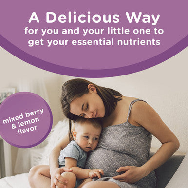 Centrum Postnatal Multivitamin Gummies With Biotin And Dha Mixed Berry And Lemon Flavors - 60 Count 30 Day Supply
