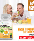 Liposomal Vitamin C 1600mg Per Serving 180 Veggie Capsules High Absorption Ascorbic Acid LypoSpheric Vitamin C Complex Immune Support Supplement with Powerful Antioxidants and Collagen Booster
