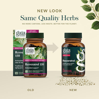 Gaia Herbs Resveratrol 150 50 Capsules