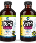 Amazing Herbs Premium Black Seed Oil - Gluten Free, Non Gmo, Cold Pressed Nigella Sativa Aids In Digestive Health, Immune Support, Brain Function - 8 Fl Oz (Pack Of 2)
