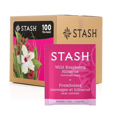 Stash Tea Peppermint Herbal Tea, Box of 100 Tea Bags | Cooling, brisk peppermint flavor with refreshing herbal notes, Non-GMO Project Verified and foil-sealed freshness
