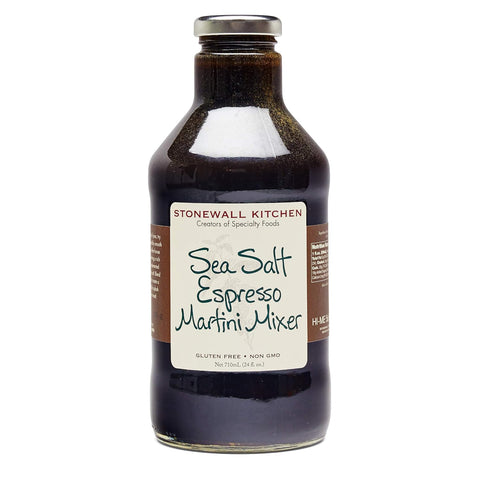 Stonewall Kitchen Sea Salt Espresso Martini Mixer 24 oz