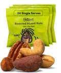 Nuts com Deluxe Roasted Mixed Nuts 50% Less Salt, 14 oz | Assorted Nuts with Almonds, Cashews, Pecans, Brazil Nuts & Hazelnuts ÃƒÂ¢Ã¢â€šÂ¬Ã¢â‚¬Å“ No Peanuts ÃƒÂ¢Ã¢â€šÂ¬Ã¢â‚¬Å“ Healthy Nut Snacks for Baking & Snacking