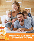 Calcium Magnesium Zinc Gummies For Adult: With Vitamin D3 K2 For Women Men Organic Sugar Vegan Chewable Gummy - High Absorption For Immune Strength(60 Count)