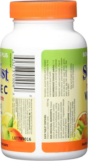 Sunkist Vitamin C, Timed Release, Tablet, 1000 mg, 90 Count