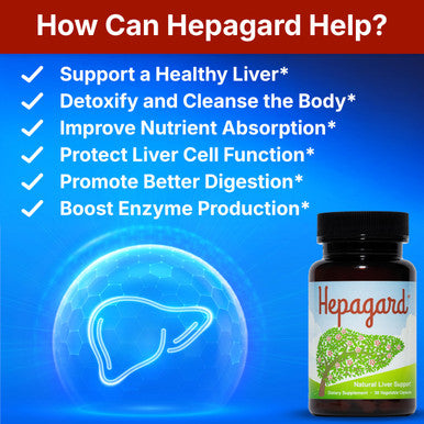 Hepagard Natural Liver Support Supplement With N Acetyl Cysteine (Nac)