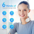 Comfier Portable Heated Neck Massager, Ems Intelligent Electric Neck Massager With Heat, Fsa Smart Wireless Neck Massager With 3D Electrode Pads For Women Men