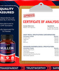 Aumeto Mullein Supplement - Enhanced Formula with Quercetin Licorice for Lung Detox Respiratory and Immune System Support (150 count (pack of 1))