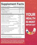 Multivitamin Gummies Multivites For Adults With 13 Vitamins And Minerals, Vegan Multivitamin Gummies, Mixed Berry Flavored, Daily Vitamin Gummy For Women & Men, 120 Count, 60 Day Supply