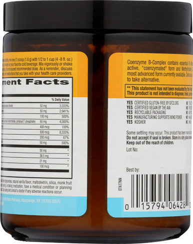 Country Life - Coenzyme B-Complex Powder Coconut 1.95 Oz. 177076