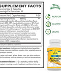Terry ly Arthocin - 60 Vegan Capsules - Joint & Cartilage Support Supplement, Optimizes Comfort, Mobility & Flexibility - Non-GMO, Gluten-Free - 30 Servings