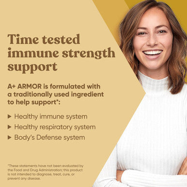 Eu Natural A+ Armor Andrographis Pure 800 Mg Healthy Immune System Function Physical Wellness Potent Strength for Seasonal Protection Full-Spectrum & Standardized 60 Vegan Soft Capsules