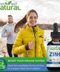 Organic Liquid Zinc Drops Supplement With Zinc Picolinate And Bisglycinate 4 Fl, Usda Organic, Gluten-Free, Vegan And Gmo-(Unflavored)