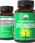Spermidine Supplement Ultra High Strength Standardized To 99% Spermidine Trihydrochloride. More Potent Than Wheat Germ Extract