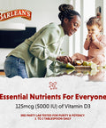 Barlean's Seriously Delicious Vitamin D3 Strawberry Milkshake 125 mcg (5000 IU) 5.6 oz