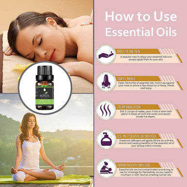 Peppermint Essential Oils - 100% Pure Therapeutic Grade Essential Oil for Aromatherapy - 10ml