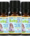 Baby Vitamin D3 By California Gold Nutrition - Liquid D3 Supplement For Babies, Vegetarian Friendly - Developmental Support - Alcohol & Gluten Free, Non-Gmo - 10 Mcg (400 Iu) - 0.34 Fl Oz (10 Ml), 3