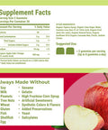 Hyland's Organic Apple Cider Vinegar Gummy Vitamins, Digestive Health Support, 60 Vegan ACV Gummies (2 Pack) s