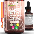 Clean Nutraceuticals Para Defend Wormwood Black Walnut Cleanse For Humans Drops Liquid