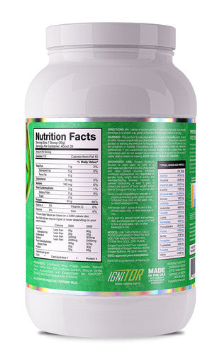 EVOGEN Naturals ISOJECT , Premium Whey Isolate w/Digestive Enzymes, 28 Servings (2lbs, Vanilla)