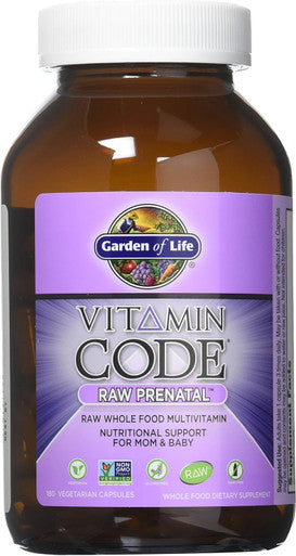 Garden of Life Vitamin Code Raw Prenatal 90VC