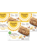 Simple Mills Almond Flour Snack Bars, Dark Chocolate Almond - Gluten Free, Made with Organic Coconut Oil, Breakfast Bars, Healthy Snacks, Paleo Friendly, 6 Ounce (Pack of 6)
