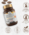Bee And You Royal Jelly Tablet, Propolis Extract, Bee Pollen, 100% Natural Superfood, Ultra Pure, Immune Support Supplement, Improve Energy, Focus, Antioxidants, Fresh, Keto, Paleo, Gluten- 60Ct