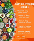 Womens Multivitamin Gummy Peach Flavor 30 Day Supply 60 Gummies