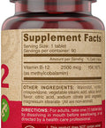 Vegan Sublingual B-12, 2500 mcg, 90 Tabs by Deva Vegan Vitamins (Pack of 2)