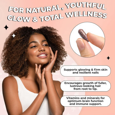 Future Kind Vegan Collagen (60 Vegan Capsules In Glass Bottle) Aids In Collagen Production Collagen Pills For Women and Men With Biotin And Vitamin C Collagen Pills For Women Hair Skin Nails