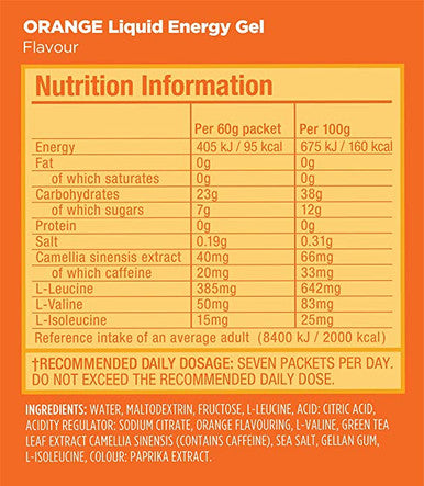 GU Energy Liquid Energy Gel with Complex Carbohydrates, 12-Count, Assorted Flavors (Packaging May Vary)