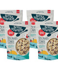 Seven Sundays Protein Oats, Maple Almond, 32 Oz Bag (Pack of 4), Gluten Free, 11g Upcycled Protein, Enjoy Warm, Cool or as Overnight Oats