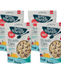 Seven Sundays Protein Oats, Wildberry, 32 Oz Bag (Pack of 4), Gluten Free, 10g Upcycled Protein, Enjoy Warm, Cool or as Overnight Oats