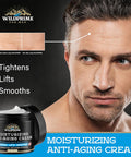 Men'S Face Moisturizer Cream - Anti Aging & Wrinkle - Made In Usa - Collagen, Hyaluronic Acid, Vitamins E & A, Avocado Oil - After Shave Lotion - Age Facial Skin Care, Day & Night Moisturizing, 2 Oz