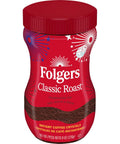 Folgers Instant Coffee Crystals, Classic Roast, 24 Ounces