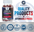Men Multi Vitamin Gummy - Multi-Vitamin For Men Daily Nutritional Support With Vitamins A, C, D, E, B12, Zinc, Folate, Biotin & More - Focus, Energy, Memory & Immune Health Support - 60 Gummies