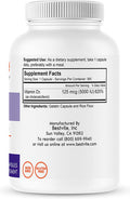 Vitamin D3 5000 IU (365 Capsules) - No Stearates - Non GMO - Gluten Free