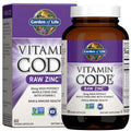 Garden of Life B12 30 Capsules 1000Mcg Methylcobalamin Plus Zinc 30Mg High Potency Raw Zinc Vitamin C Multimineral