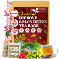 FreshDrinkUS, Premium 120 Mulberry Leaf Tea Bags, 100% Natural & Pure from Mulberry Leaves. Loose Leaf Herbal Tea. Made with Natural Material Tea Bags. No Sugar, No Caffeine, No Gluten, Vegan.