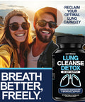 Saint Mingiano Lung Cleanse Detox, 60 Day Cleanse - Supports Lung Health Within Bronchial & Respiratory Systems - Quit & Stop Smoking Aids - Herbal Detox For Lungs