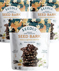 SEEDLY Organic 70% Dark Chocolate Snacking Bark with 20g Protein 50% less sugar Raspberry Bliss Keto Vegan Snacks Gluten Low Carb Paleo NonGMO SteviaFree No Weird Additives 3.6oz (Pack of 3)