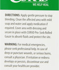 Curad SoothePlus Prosorb Rolled Gauze 2" x 2.5 yd. Not Made from Natural Rubber Latex Pack of 24