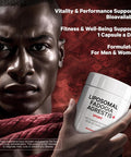 Codeage Liposomal Fadogia Agrestis 600mg Supplement - Fadogia Agrestis 30:1 Extract Vitamin D3 Zinc Fenugreek BioPerine Black Pepper - 2-Month Supply - Liposomal Delivery - Non-GMO 60 Capsules