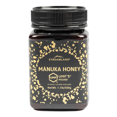Streamland Multifloral MÃƒâ€žÃ‚Ânuka Honey with Gold Kiwifruit Pure New Zealand Honey, Tangy-Sweet Flavor, Premium Quality (MGO 50+ 8.8 oz)