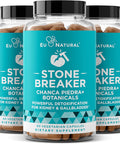 Eu Natural Chanca Piedra Stone Breaker 3-Pack Bundle Natural Dissolver Kidney Cleanse & Gallbladder Supplement Detoxify Urinary Tract Flush Impurities Clear System 180 Capsules