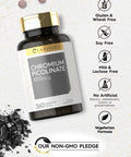 Ultra Chromium Picolinate 1000Mcg | 360 Tablets | Vegetarian, Non-Gmo, Gluten Free | By Carlyle