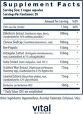 Vital Nutrients ViraCon | Vegan Immune Support Supplement | Zinc Elderberry Licorice Root Extract & Other Herbs for Comprehensive Immune Support | Gluten Dairy Soy | Non-GMO | 60 Capsules