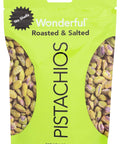 Wonderful Pistachio Roasted & Salted Shelled Pistachios, 6 OZ